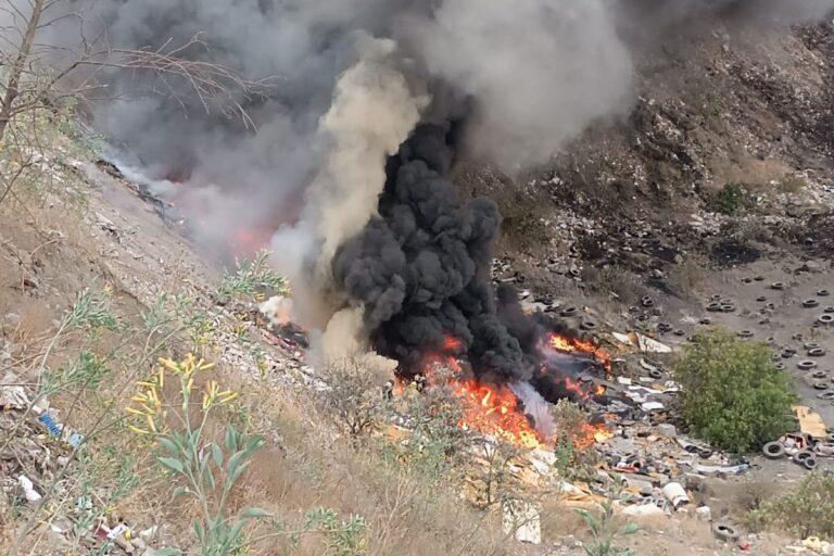 Imagen: Dos incendios en menos de 24 horas en Tulancingo