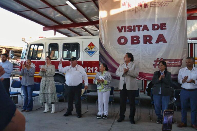 Imagen: Supervisan rehabilitación en estación de Bomberos en Tulancingo