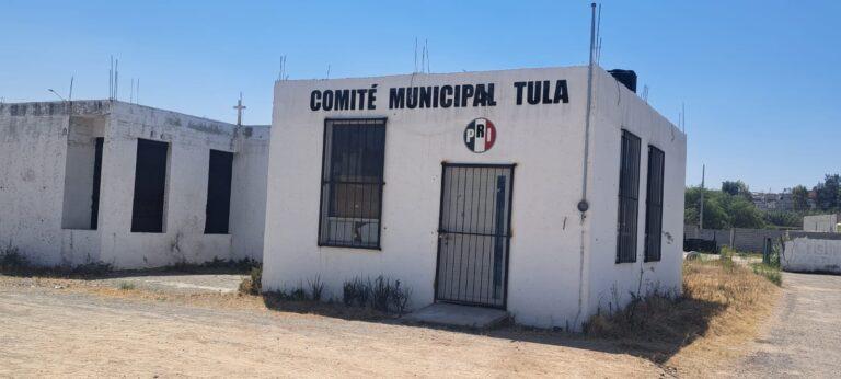 Imagen: Operan oficinas del PRI en Tula, a pesar de las carencias