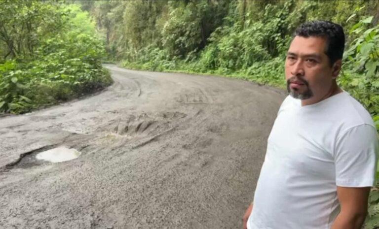 Imagen: Acusan malas condiciones de carretera en la Huasteca