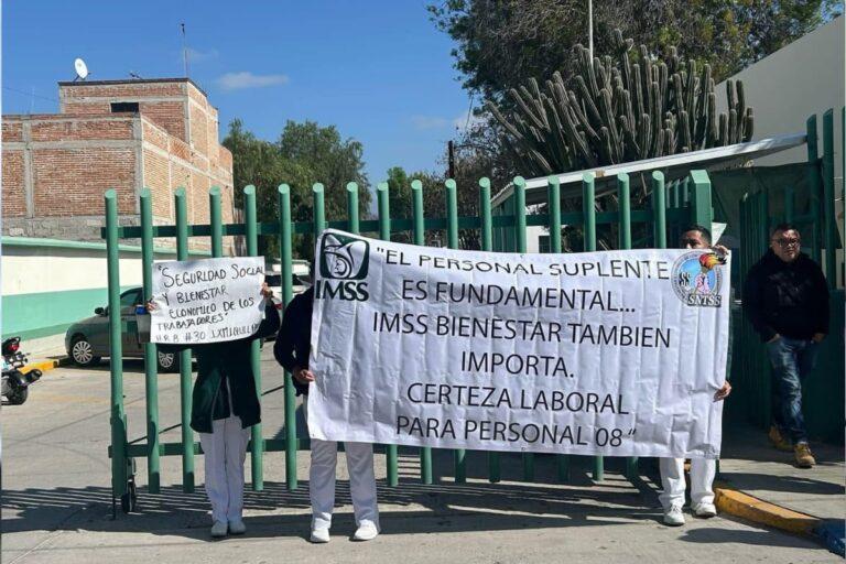 Imagen: Base trabajadora de la clínica rural de Ixmiquilpan se manifiesta; te decimos por qué