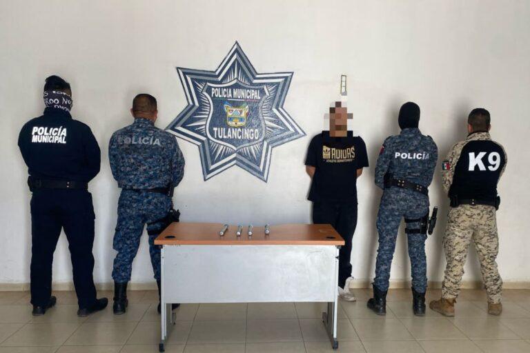 Imagen: Tulancingo: detienen a individuo en posesión de artefactos explosivos artesanales