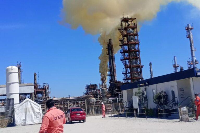 Imagen: Fuga en la refinería Miguel Hidalgo causa alarma en trabajadores y población
