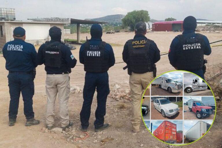 Imagen: Desmantelan red de desvalijamiento de vehículos robados en Atotonilco de Tula