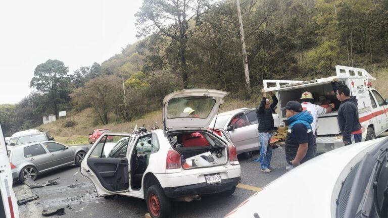 Imagen: Hombre de la tercera edad quedó prensado tras accidente en Tulancingo