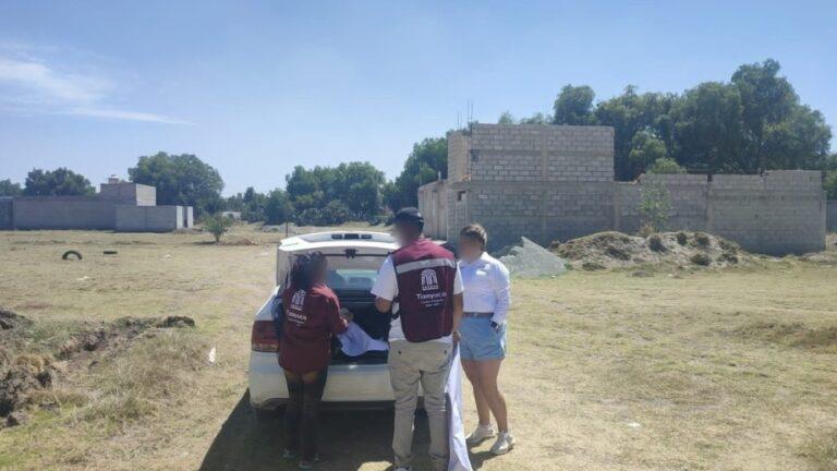 Imagen: IMDUyV implementa operativo contra venta irregular de lotes en Tizayuca