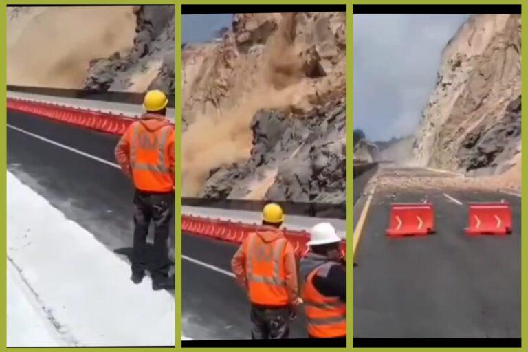 Imagen: Hidalgo: La Secretaría de Infraestructura informa sobre limpieza en la carretera Real del Monte-Huasca