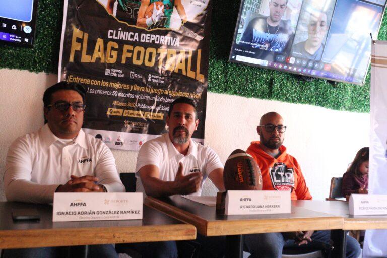 Imagen: Flag football en Hidalgo toma fuerza: clínica con estrellas mundiales impulsará su crecimiento