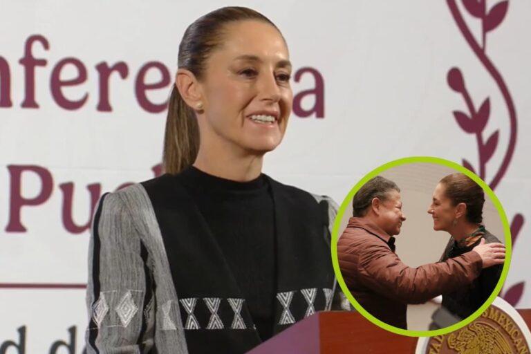 Imagen: Sheinbaum apoya a Menchaca y rechaza encubrimiento en el caso Zimapán