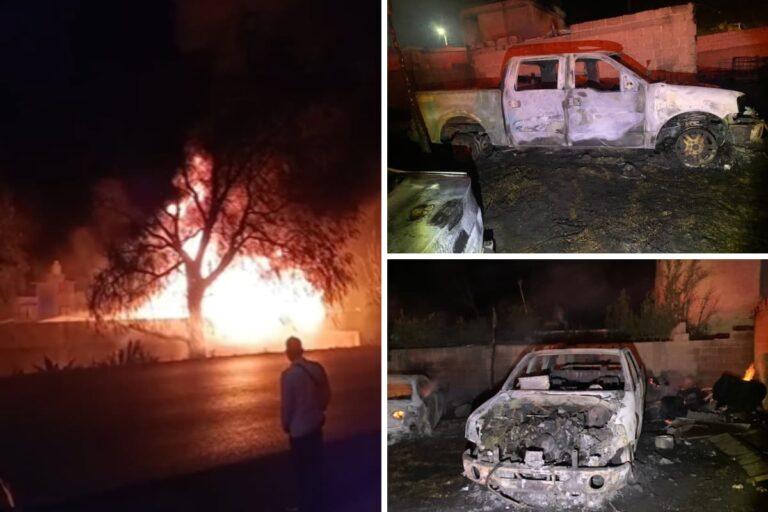 Imagen: Explota y se incendia bodega huachicolera, en Tepetitlán