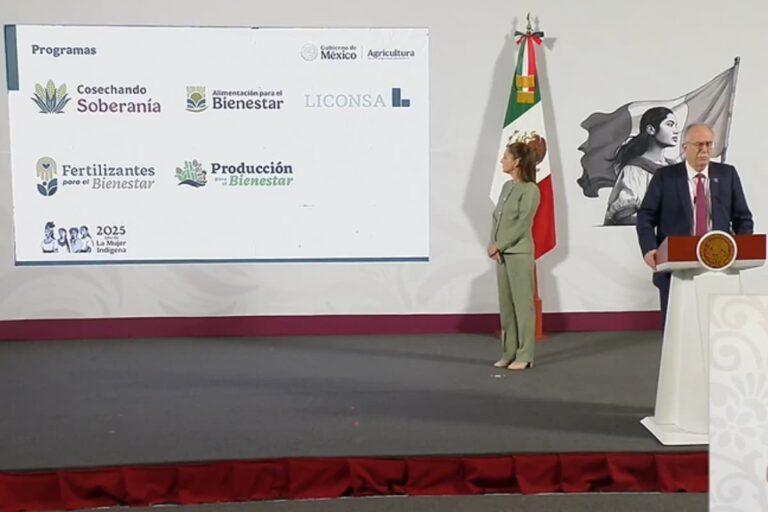 Imagen: Autosuficiencia alimentaria en México será prioridad ante nuevos aranceles de EE.UU.