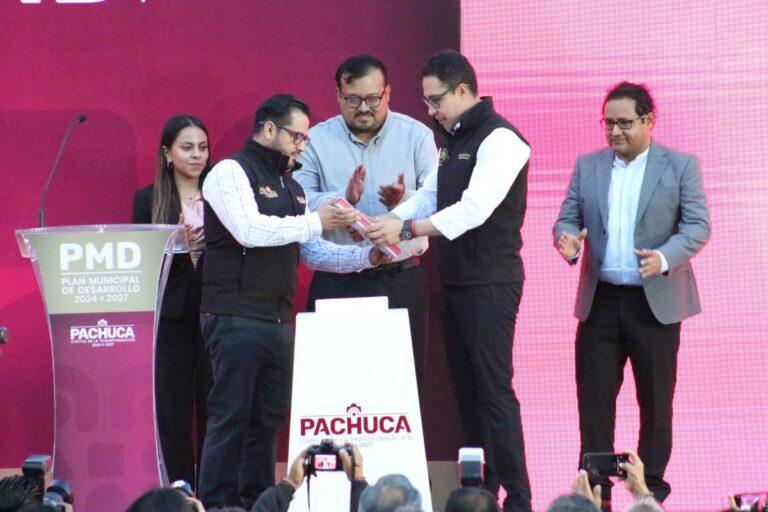 Imagen: Presenta Jorge Reyes, el Plan de Municipal de Desarrollo para Pachuca.