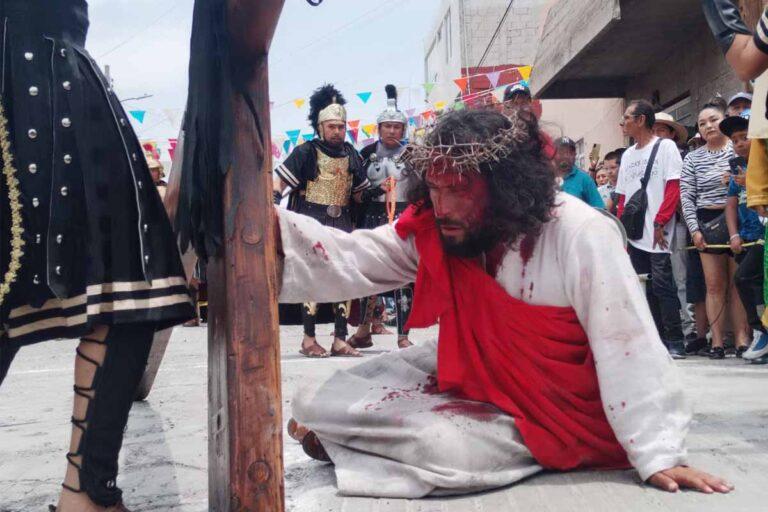 Imagen: Fe y tradición: Viernes Santo en los barrios de Pachuca