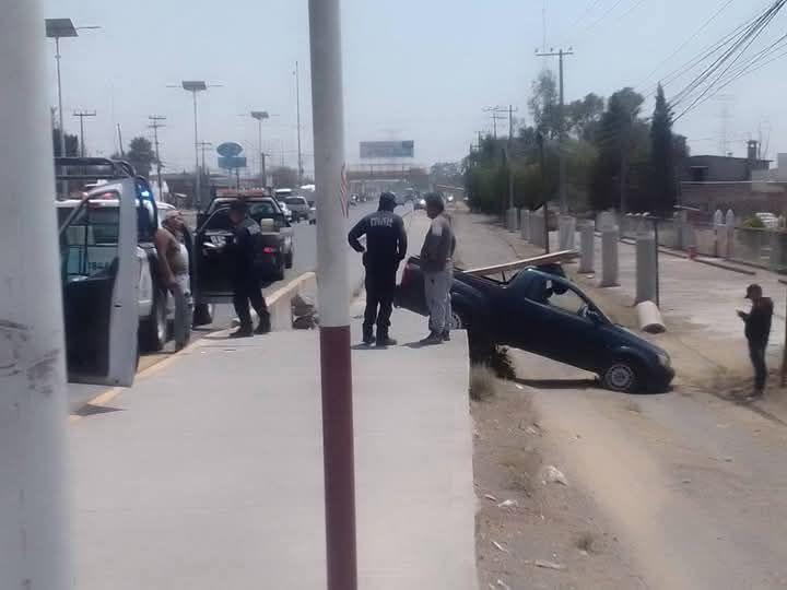Imagen: Accidente en Tizayuca provoca movilización de cuerpos de emergencia