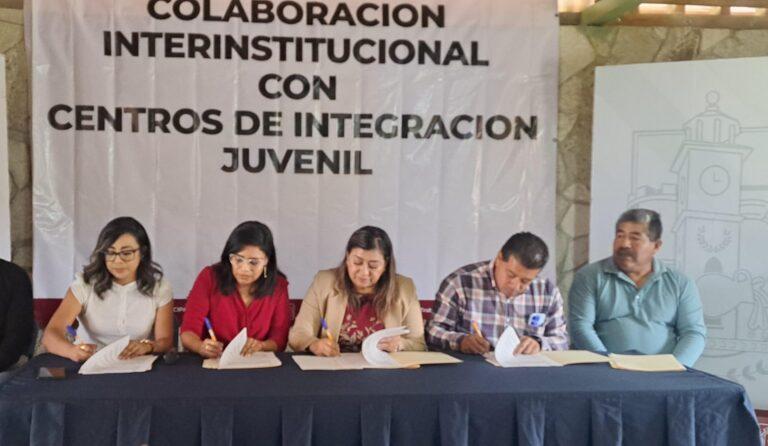 Imagen: Ayuntamiento de Tlahuelilpan firma convenio con CIJ Tula