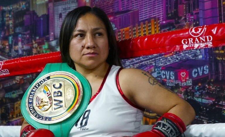 Imagen: Mayelli Rosquero va por la gloria mundial esta noche ante Nazarena Romero en Orlando