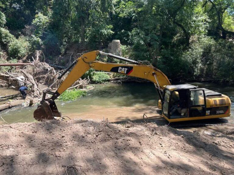 Imagen: Limpian cuerpos de agua en Tepeji del Río para evitar inundaciones