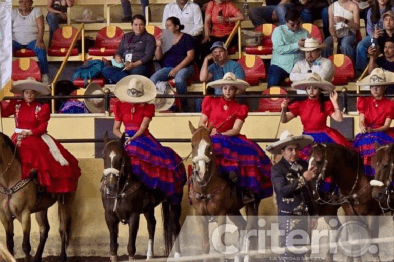 Imagen: Escaramuzas hidalguenses brillan con oro en la Olimpiada Nacional