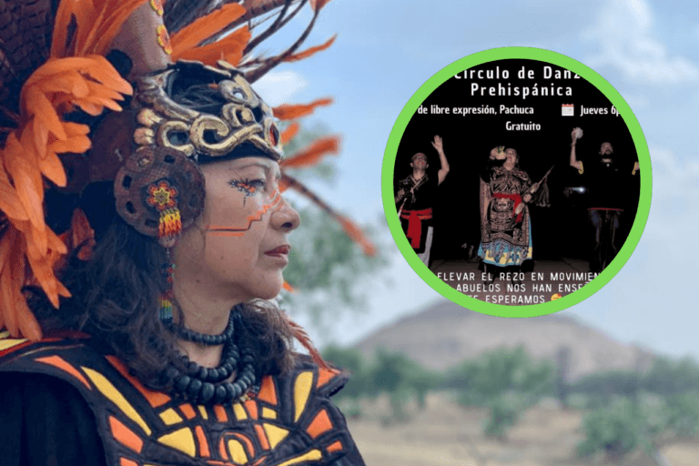 Imagen: Danza prehispánica en Pachuca: una tradición viva cada jueves