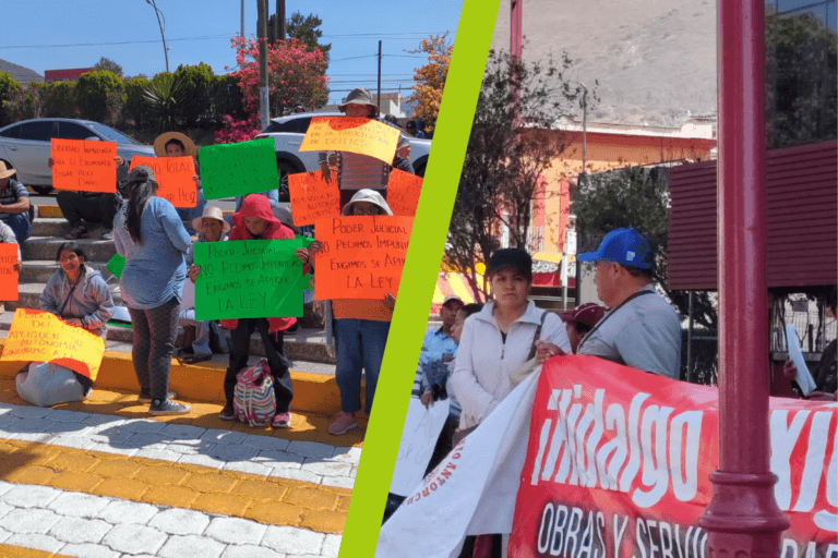 Imagen: Precaución en Pachuca: dos marchas activas bloquean vialidades este martes