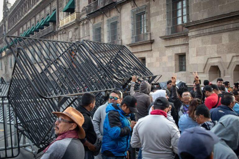 Imagen: Mañanera de Claudia Sheinbaum fue interrumpida por bloqueos de la CNTE; esto pasó