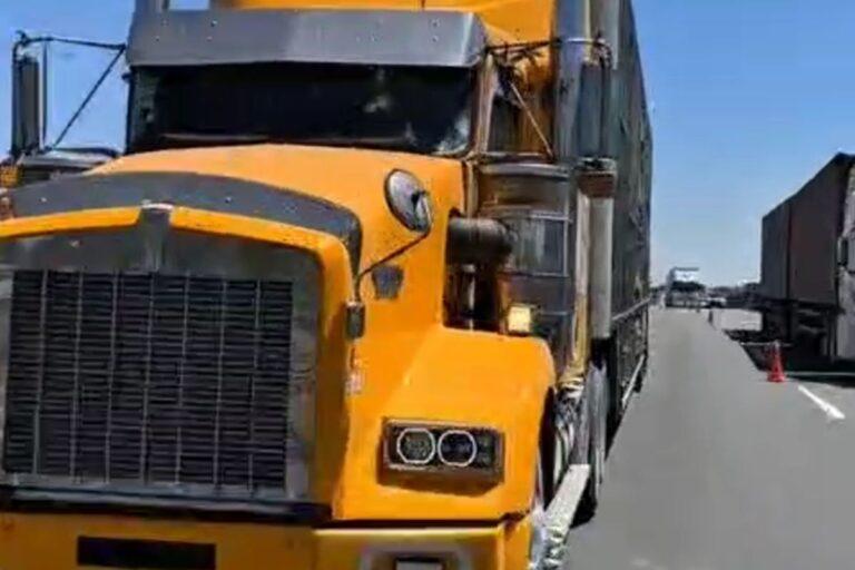 Imagen: Arco Norte: Trailero es atacado a balazos mientras circulaba sobre la autopista