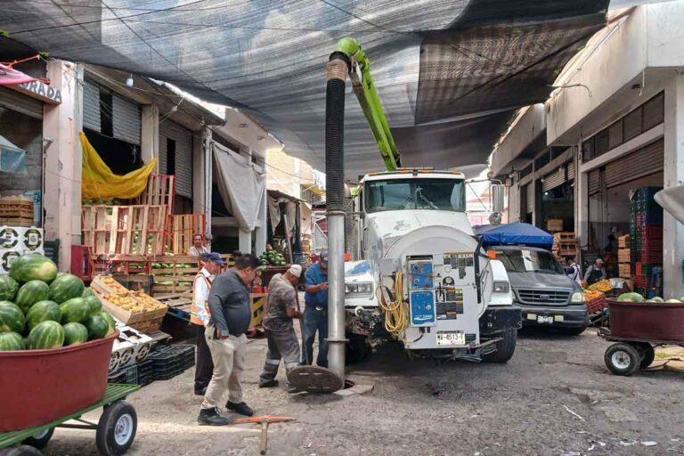 Imagen: Atiende Caamt al menos 3 taponamientos del dren sanitario al día, en Tulancingo