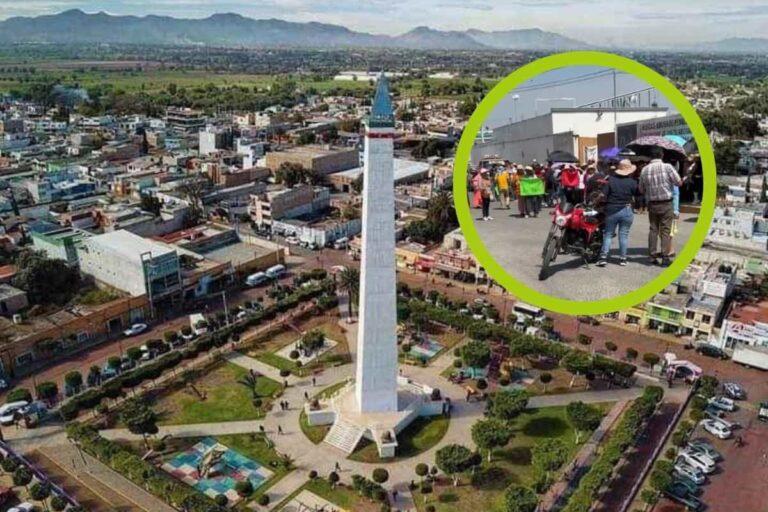 Imagen: Protestan en Actopan para exigir el retiro de demandas en contra de pobladores