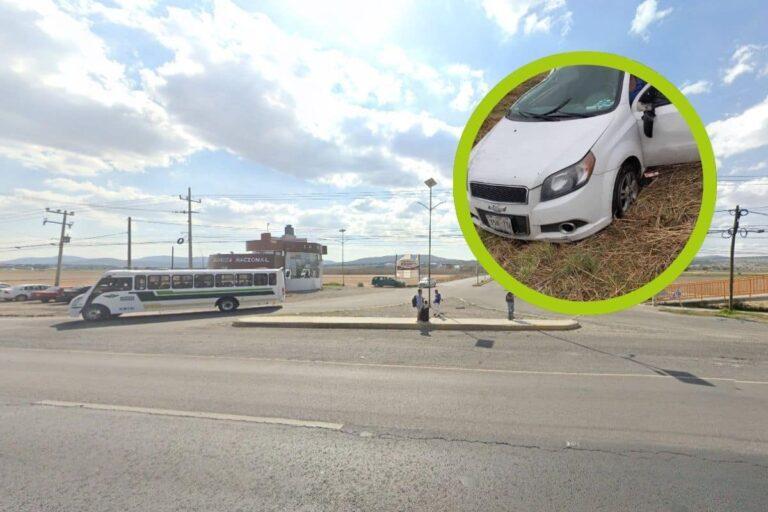 Imagen: Accidente en la México-Pachuca: Mujer resulta lesionada tras una volcadura; esto pasó