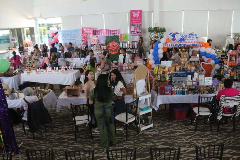 Imagen: Emprendedoras de Pachuca se reúnen en la quinta edición de la Expo Hadas 2025