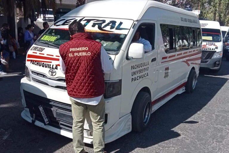 Imagen: Por alza al transporte público de Hidalgo, ¿ya hay denuncias ante las instituciones pertinentes?