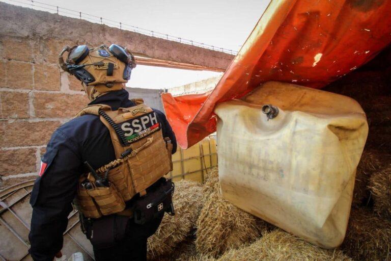 Imagen: Operativo en Tepeapulco culmina con la incautación de combustible robado