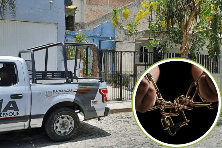 Imagen: ¡Lo tenía encadenado! Investigan caso de maltrato infantil en Jalisco