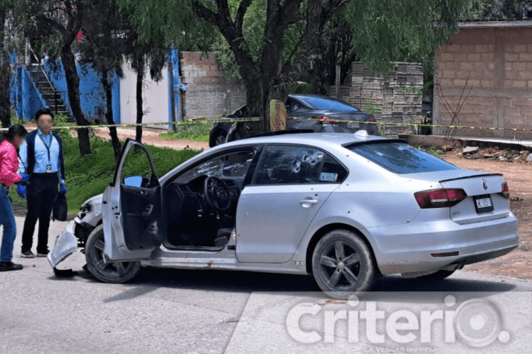 Imagen: Atacan a balazos a conductor en Tula