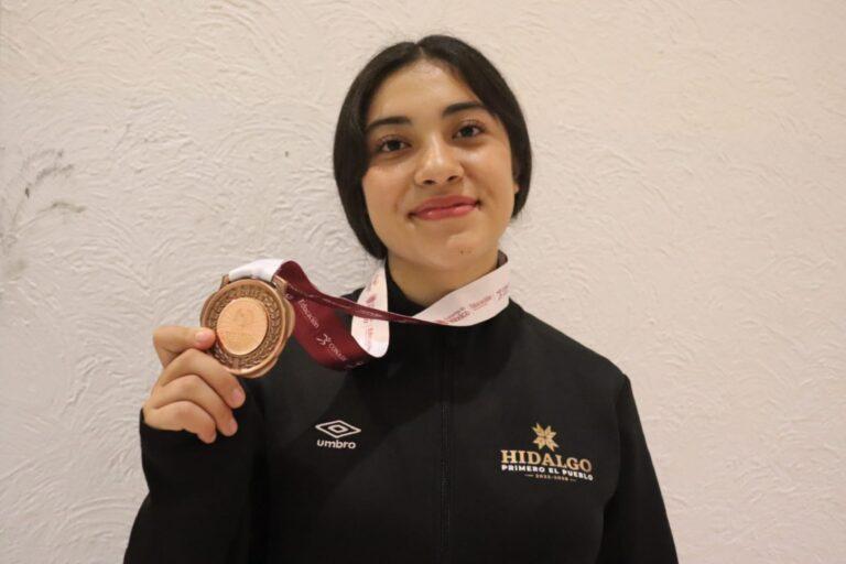 Imagen: ¡Bronce con garra! Sofía Pelcastre arranca fuerte para Hidalgo en el judo de Nacionales Conade