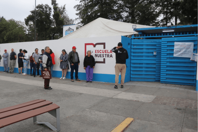 Imagen: Se registraron 150 votos en dos horas en casilla especial de Pachuca