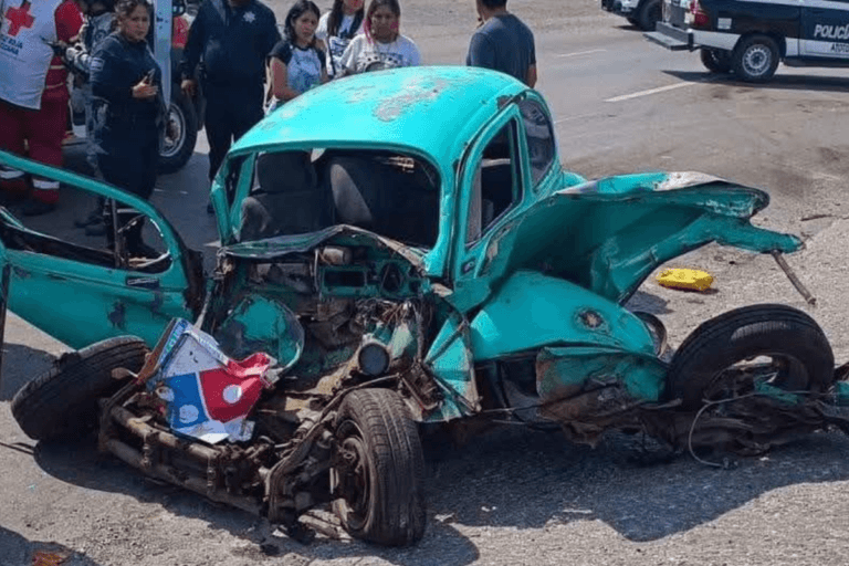 Imagen: Atotonilco de Tula: dos personas lesionadas en accidente cerca de Real de Castilla