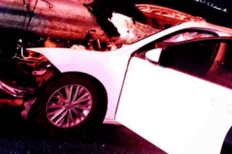 Imagen: Accidente en la autopista México-Pachuca: conductor prensado a la altura de Zapotlán