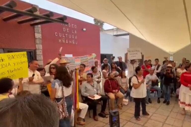 Imagen: Artesanas hñahñus se manifiestan en Ciudad de México, ¿qué exigen?