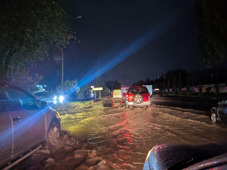 Imagen: Menor fue arrastrado por la corriente en el bulevar Minero, en Pachuca