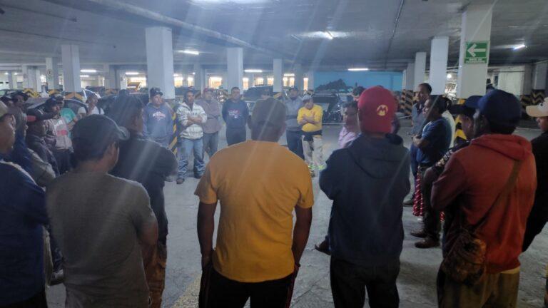Imagen: Actopan atiende demandas de trabajadores de limpieza por falta de camiones recolectores