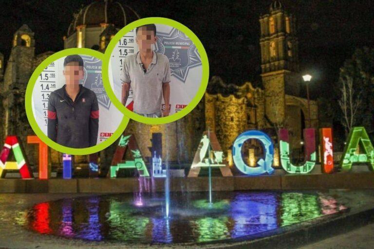 Imagen: Vecinos de Atitalaquia ayudan a detener a presuntos asaltantes armados; esto ocurrió