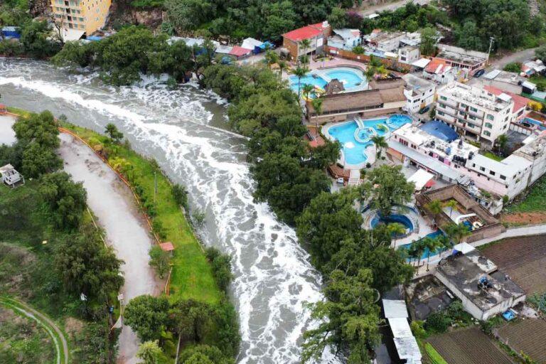 Imagen: Mínimas, las afectaciones a balnearios por crecida de río Tula: Asociación