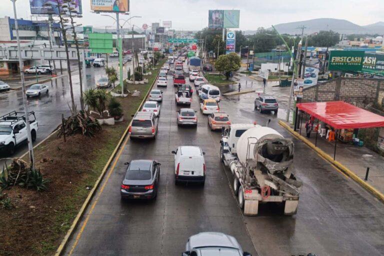 Imagen: El bulevar Colosio, desquiciado: Reportan encharcamientos que afectan la circulación