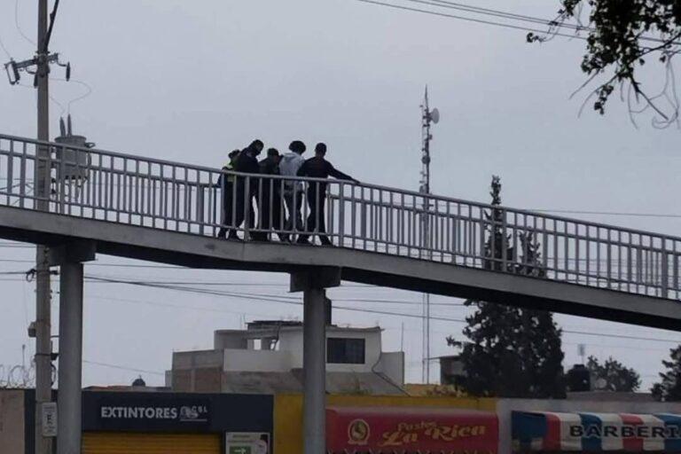 Imagen: PC de Tizayuca evita suicidio en un puente peatonal