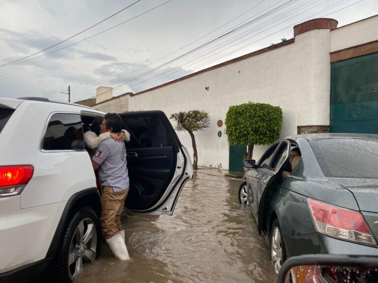 Imagen: Lluvias en Tezontepec de Aldama causan afectaciones en viviendas, caminos y planteles educativos