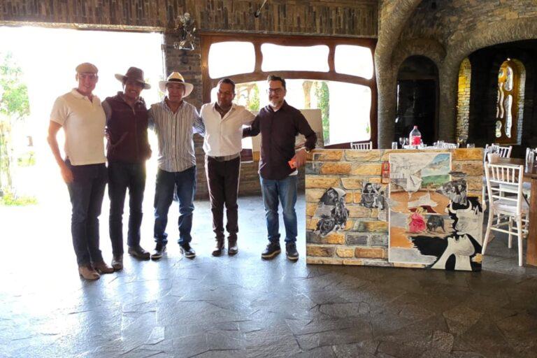 Imagen: Gabriel Piedrola pone a torear al arte: un lienzo que reinterpreta la tauromaquia con pasión y crítica