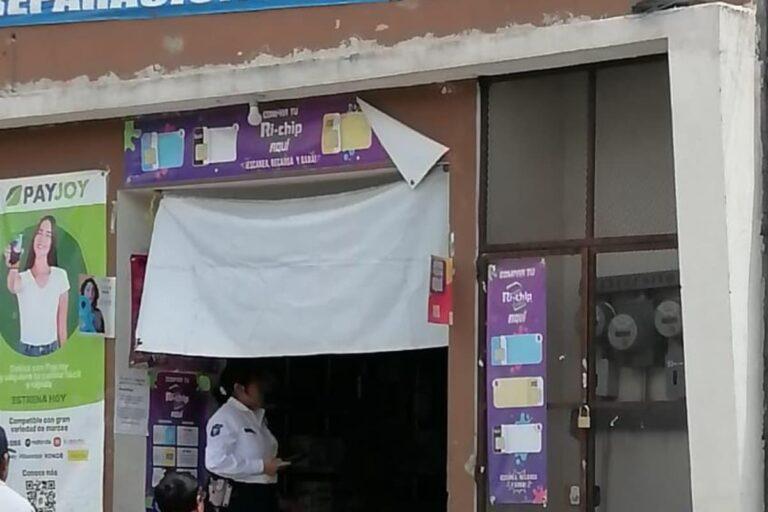 Imagen: Robo a tienda de telefonía en Pachuca: sospechoso huye con dinero y teléfonos