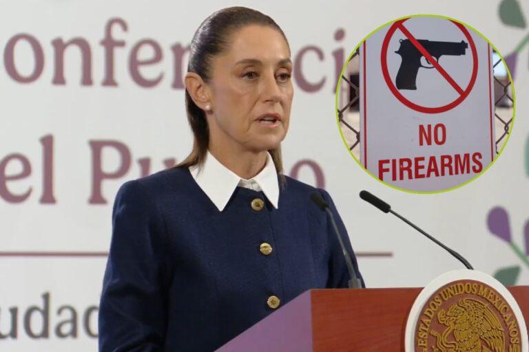 Imagen: Sheinbaum pide a Estados Unidos reforzar operativos en la frontera para frenar tráfico de armas hacia México
