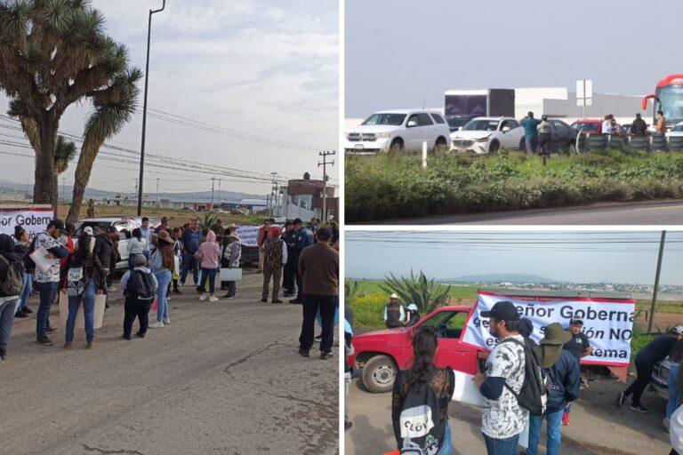 Imagen: Accidente y manifestación colapsan la carretera México-Pachuca la mañana de este viernes